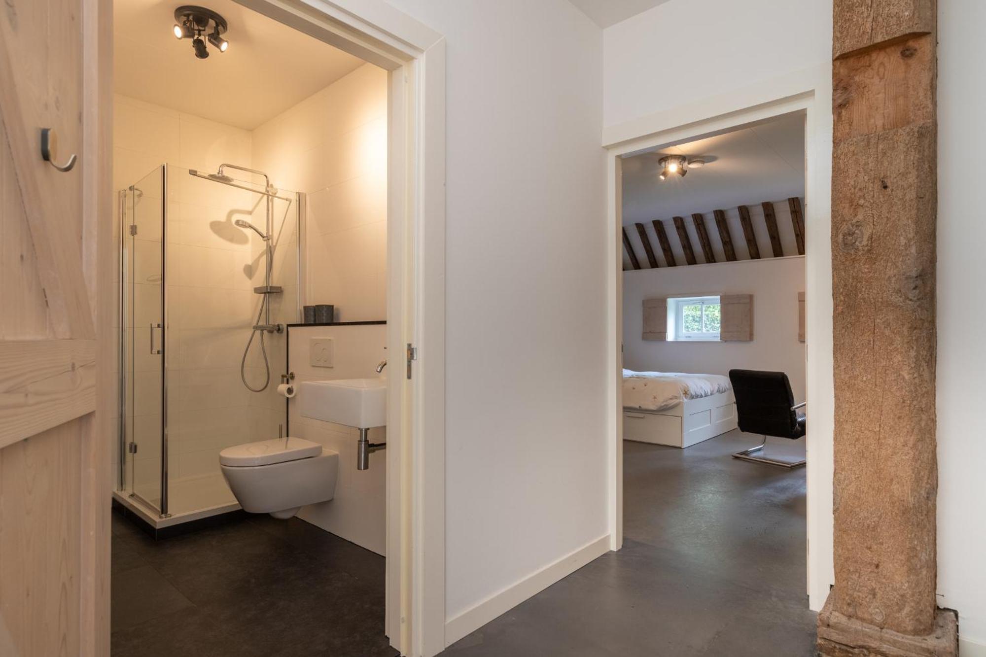 Iselmarpleats Comfortabele Studio Met Badkamer Gaast Exteriör bild